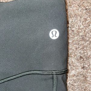 Lululemon Olive Green Mid-Rise Leggings